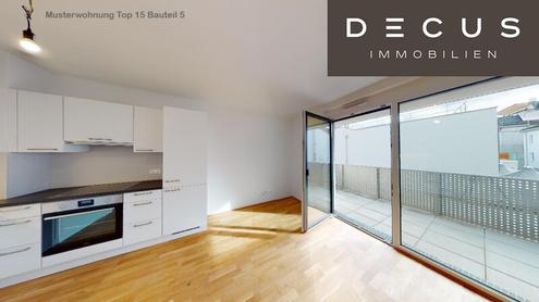 KARMELITERHOF | 2 ZIMMER DG-WOHNUNG IM ZENTRUM | 16M² TERRASSE | MIETBEGINN AB 01.02.2026 MÖGLICH