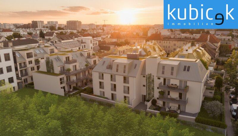 Am Freihof 5 | 1220 Wien | Vogelperspektive Sonnenaufgang