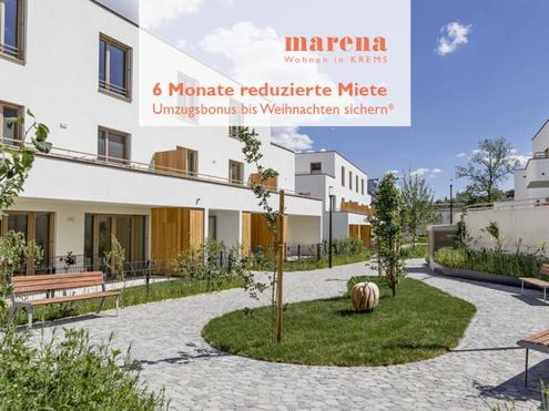 2-Zimmer Wohnung mit westseitiger Terrasse + Umzugsbonus: 6 Monate reduzierte Miete | marena - Wohnen in Krems Haus 75