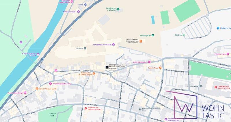 Umgebung (Quelle: Google Maps).