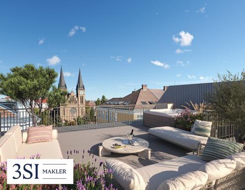 The Anthony: Penthouse mit Terrasse & Dachterrasse - Ihr Traum vom luxuriösen Leben über den Dächern der Stadt