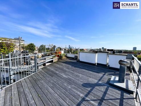Skyview I Weite I Luxus: Großzügige und stilvolle 2-Zimmer-Maisonette mit Dachterrasse in Toplage neben Donaukanal!