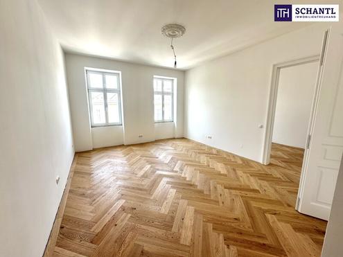 NEUER GRUNDRISS!! 4-Zimmer im Altbau-Erstbezug mit großer Loggia und feinster Qualität + Top Lage!