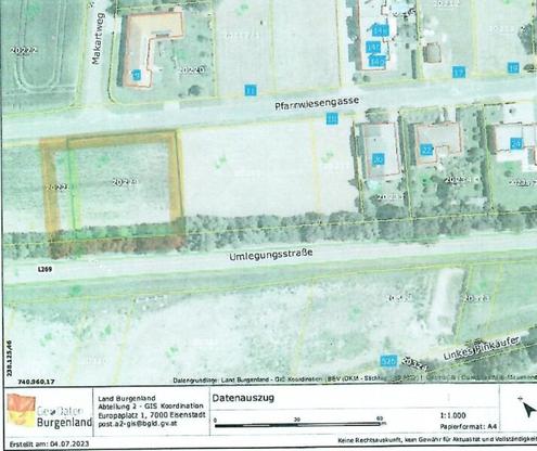 1.788 m BAUGRUND FR PRIVAT ODER BAUTRGER IN OBERWART!