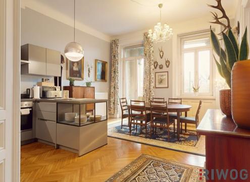 Prunkvolle 4-Zimmer Wohnung mit Loggia I Sch�nbrunn Blick I AirBnB Vermietung gestattet I 360� Rundgang Verf�gbar