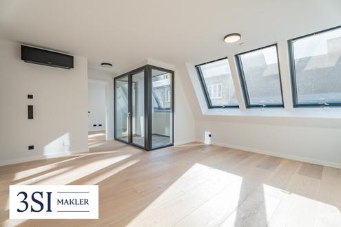 Sonniges Wohnen mit Stil - charmante Zwei-Zimmer-Stadtwohnung mit Loggia in Südwestlage