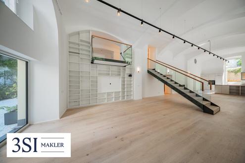 Wohnen beim Schloss Belvedere: Maisonettewohnung mit Loftcharakter & großzügiger Freiflächen