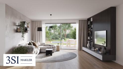 Hochwertig wohnen & entspannen im Grnen - exklusive Gartenwohnung mit 274 m Garten