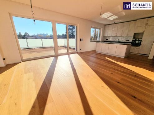 Lebensqualität pur im Dachgeschoss mit Terrasse und Garten! 4 Zimmer + Hochwertige Materialien + Viel Grün und Ruhe + Toller Blick! Ihr Rückzugsort mit WOW-Effekt!