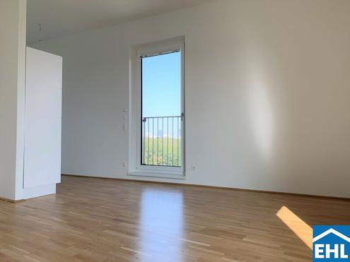 Toller unverbauter Grünblick in den Prater