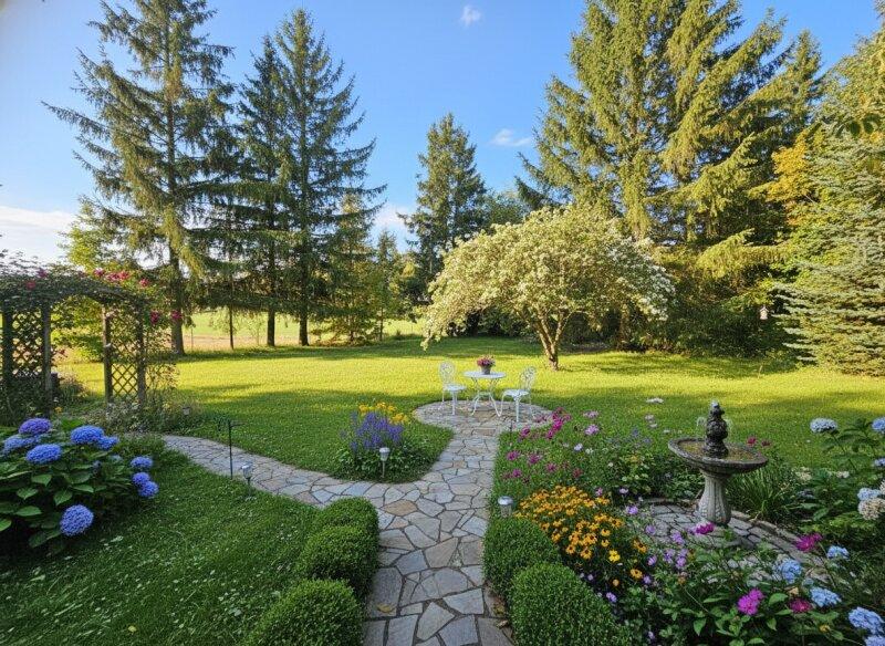 Gestaltungsmglichkeit Garten (KI generiert)