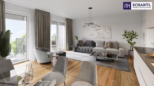 Stark reduziert - Jetzt 6,2% Preisvorteil nutzen! ZUM JUNGBRUNNEN! Besser geht´s nicht - Kleinwohnung mit Riesenterrasse! Viel Freiraum + Maximaler Platz auf minimaler Fläche + Beste Infrastruktur + Hochwertige Materialien + Garagenplatz optional!