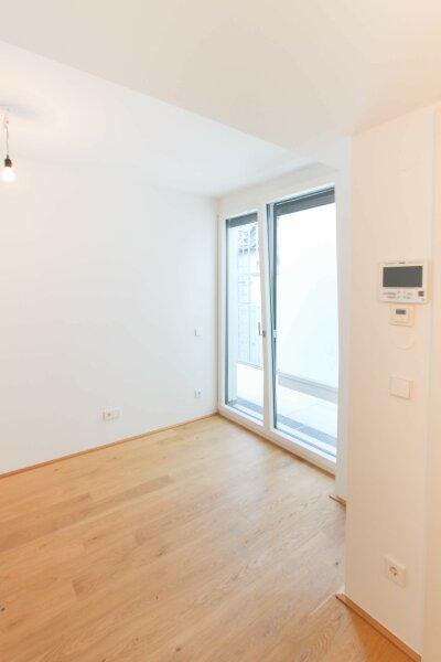 Ausgang auf den Balkon