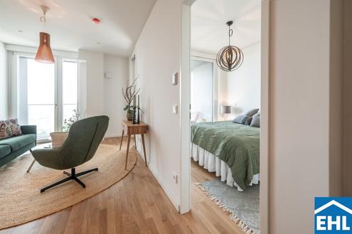 Erstbezug - TOWER HOMES mit Rooftop Pool & Sauna bei U1 Kagran