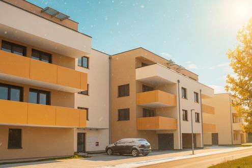  Unbefristete Genossenschaftswohnung - 62,39 m - Badener Strae 3/8, Wiener Neustadt