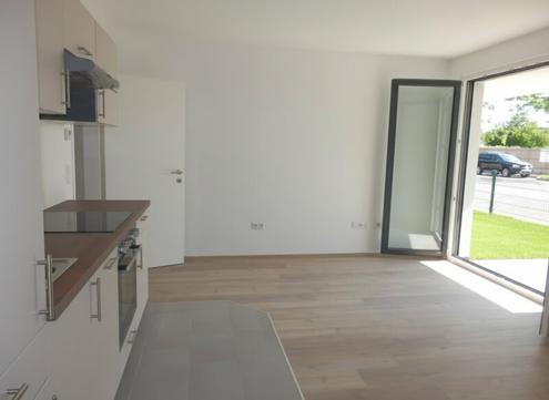 ZWEITBEZUG 2 Zimmer ECK-GARTEN-Neubauwohnung