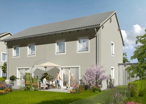 Doppelhaushlfte in Alkoven mit Doppelcarport