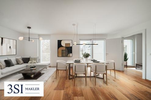 Riverside Living Alte Donau: 2-Zimmer-Dachgeschoßwohnung mit sonniger Terrasse - PROVISIONSFREI!