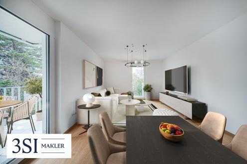 Riverside Living Alte Donau: Exklusive 2-Zimmer-Neubauwohnung mit zwei Balkonen - PROVISIONSFREI!