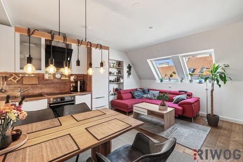 DG-Terrassen-Maisonette mit Fernblick in saniertem Altbau | 4 Min. zur U3 Ottakring | 12 Min. in den 1. Bezirk