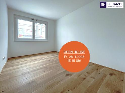 OPEN HOUSE 28.11.! Grün I Urban I Chic: Exklusive 4-Zimmer-Gartenwohnung im Herzen von Schwechat! Nachhaltig, hochwertig und überraschend ruhig!