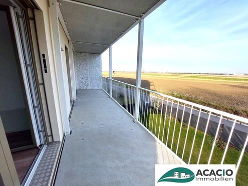 schöne Erstbezugswohnung mit Balkon und Freiblick - optimaler Grundriss - Wohn(t)raum im Tullnerfeld - im Grünen wohnen, aber in der Stadt arbeiten - Tiefgarage vorhanden!