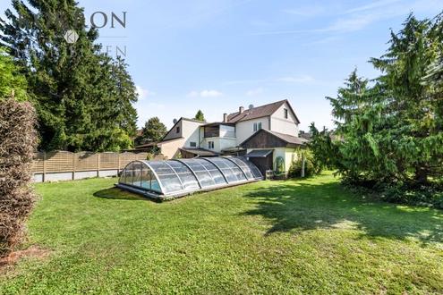 Mitten in der Natur! Willkommen in Ihrem neuen Zuhause, mit viel Freiflche, Pool und Raum fr Ihre Ideen.