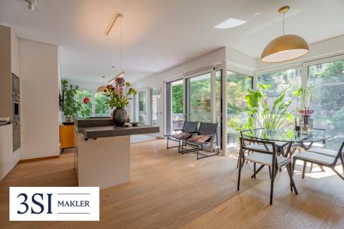 Traumhafte Terrassenwohnung mit Blick ins Grne in toller Lage