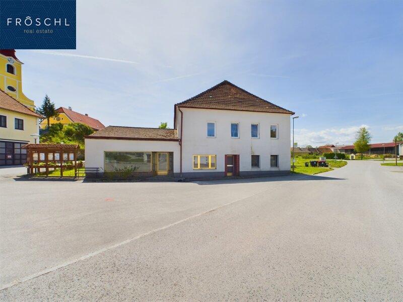 Hausansicht - ehem. Geschftslokal u. Gasthaus