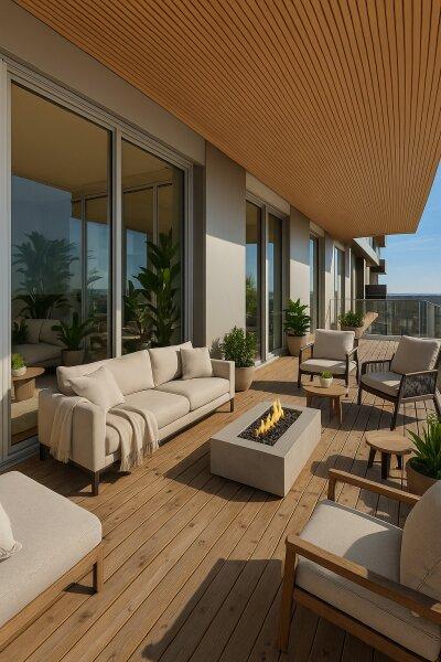 Gestaltungsvorschlag Terrasse