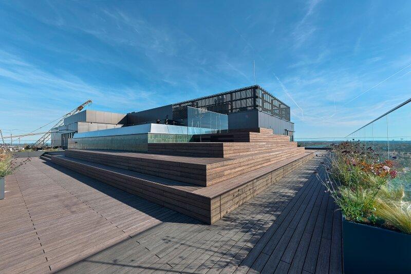 Outdoor-Wellness am Roof-Top