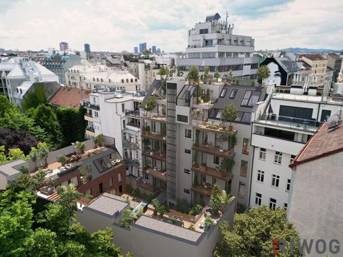 GROHGASSE 10 | großzügige 2-Zimmer Altbauwohnung mit innenhofseitigem Balkon | Erstbezug nach Sanierung