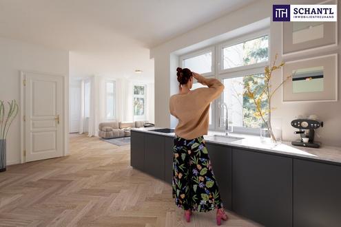 WOW - Top sanierter Altbautraum in ruhiger Seitengasse! U-Bahn um´s Eck + Blick ins Grüne + Tolle Raumaufteilung + Hochwertige Ausstattung + Stil und Eleganz! Jetzt zugreifen!