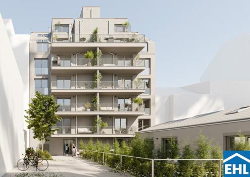 Helle Neubauwohnung zum Erstbezug in absoluter Hofruhelage