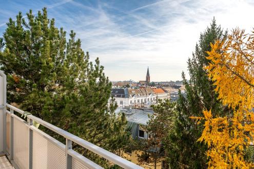 Sonnige DG-Wohnung | S/W Terrasse | herrlicher Fernblick