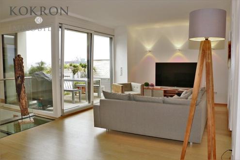 *** Luxus-Penthouse *** Dachterrasse mit 360 Rundblick