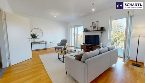 Provisionsfrei! Wohnen mit Weitblick - Stilvolle 3-Zimmer-Eigentumswohnung mit XL-Balkon in traumhafter Lage von Voitsberg