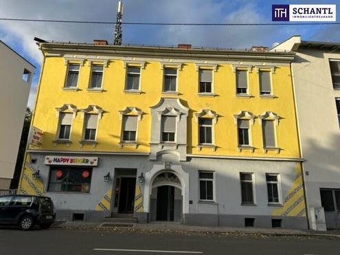 SENSATIONELLE GELEGENHEIT! Stark sanierungsbedürftiges Zinshaus in Graz-Eggenberg - Potenzial für Dachbodenausbau & hervorragende Infrastruktur!