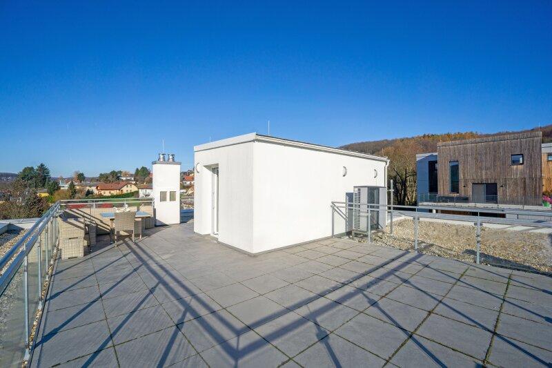 51 m Dachterrasse mit herrlichem Fernblick