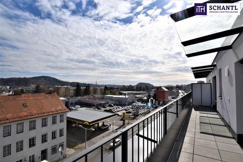 Ihr Traum-Penthouse in Graz-Gösting wartet! Lassen Sie sich von atemberaubendem Schlossbergblick, einer großzügigen Dachterrasse und Komfort mit Tiefgarage und Kellerabteil verzaubern.