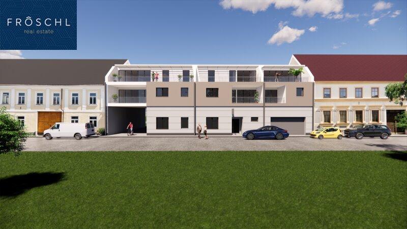 Anischt der WHA  Strae - Animation