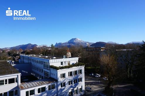 1-Zimmer Wohnung mit Balkon und Panoramablick in Liefering