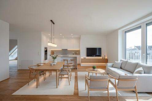 ++NEU++ Fantastische 5-Zimmer Dachgeschoss-Maisonettewohnung in toller Lage (Erstbezug)!!!