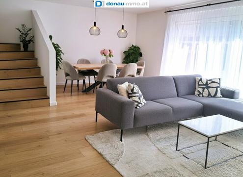 Modernes Massivhaus mit exklusiver Möblierung, Keller, Terrasse, Gartenhütte & Stellplätzen