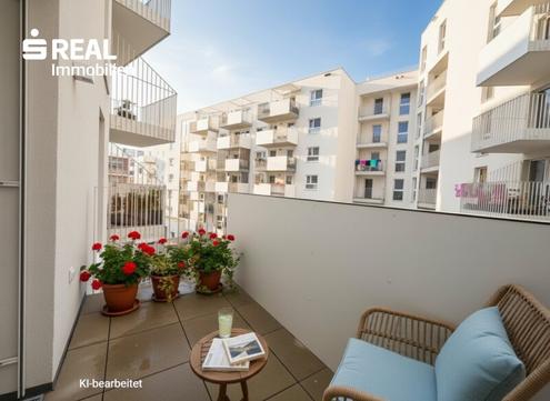 ERSTBEZUG - Modernes Wohnen am Hutterplatz | 2-Zimmer-Neubauwohnung mit Balkon