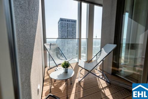 Urbanes Wohnen mit Rooftop Pool, Spa & Skylineblick - TOWER HOMES