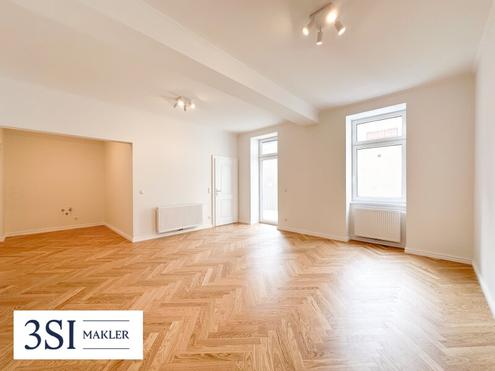 Balkonliebe inklusive - Top sanierte 3-Zimmer-Altbauwohnung gleich bei der U3