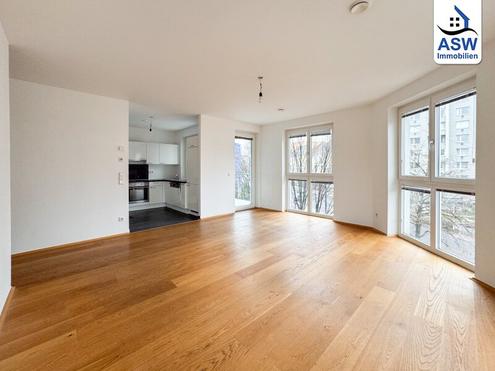 Perfekt aufgeteilte 2-Zimmerwohnung mit schöner Küche und Loggia