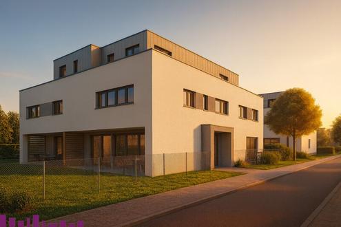 Hochwertige Doppelhaushälfte mit Terrasse, Loggia und Garten - Top Infrastruktur