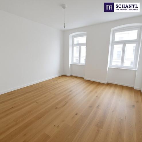 Stilvoll wohnen im sanierten Altbau - klassisch trifft moderne - Erstbezug: 2-Zimmer-Wohntraum mit Innenhofbalkon + hochwertiger Ausstattung + effizienter Luftwärmepumpe